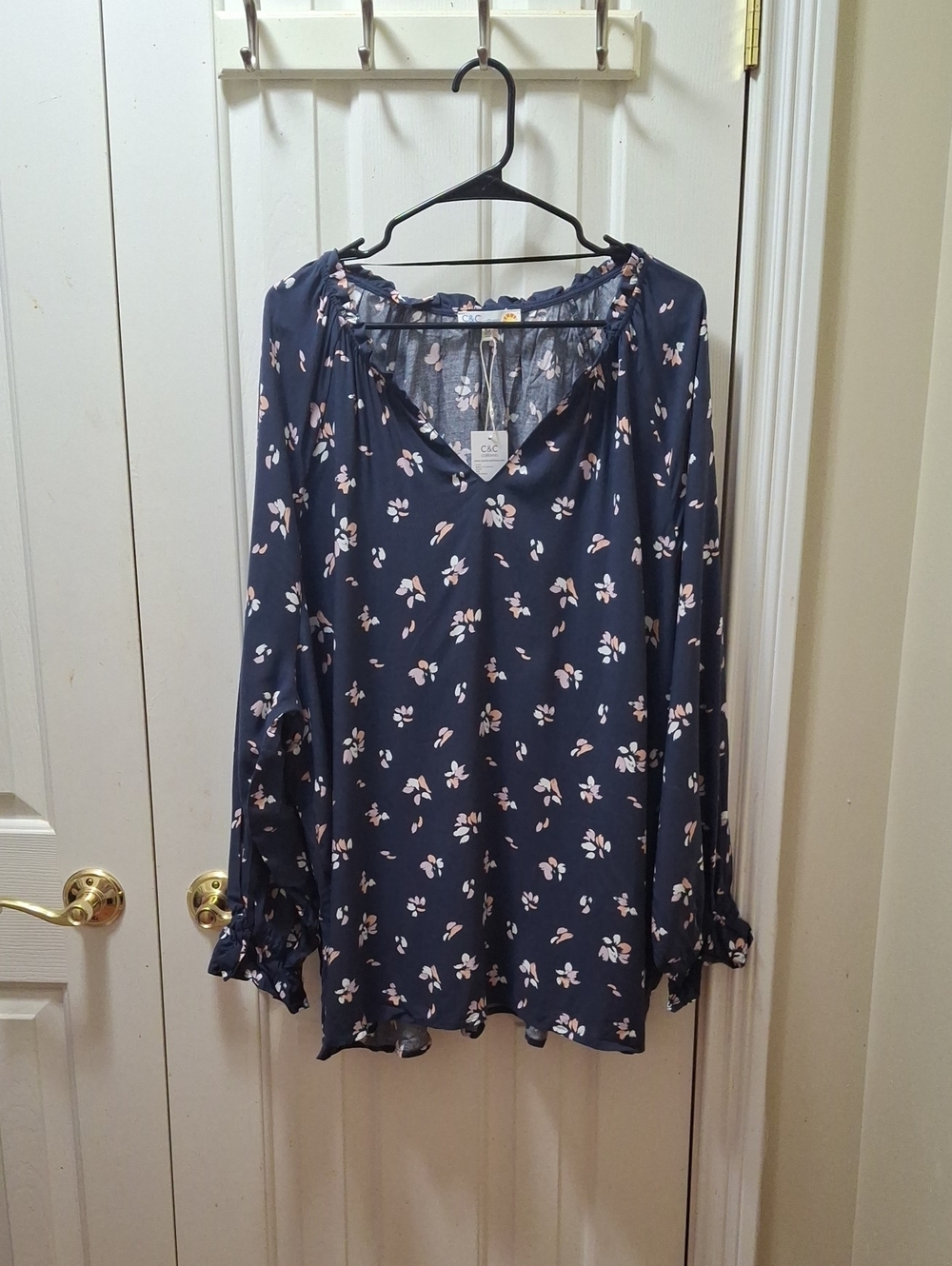 2/$13 NWT C&C California Blue Shirt Sz 3X